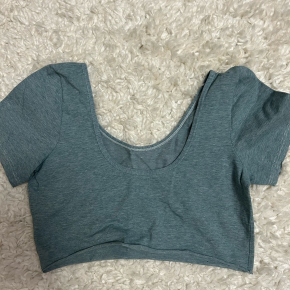 Hollister blue crop top - Picture 1 of 1